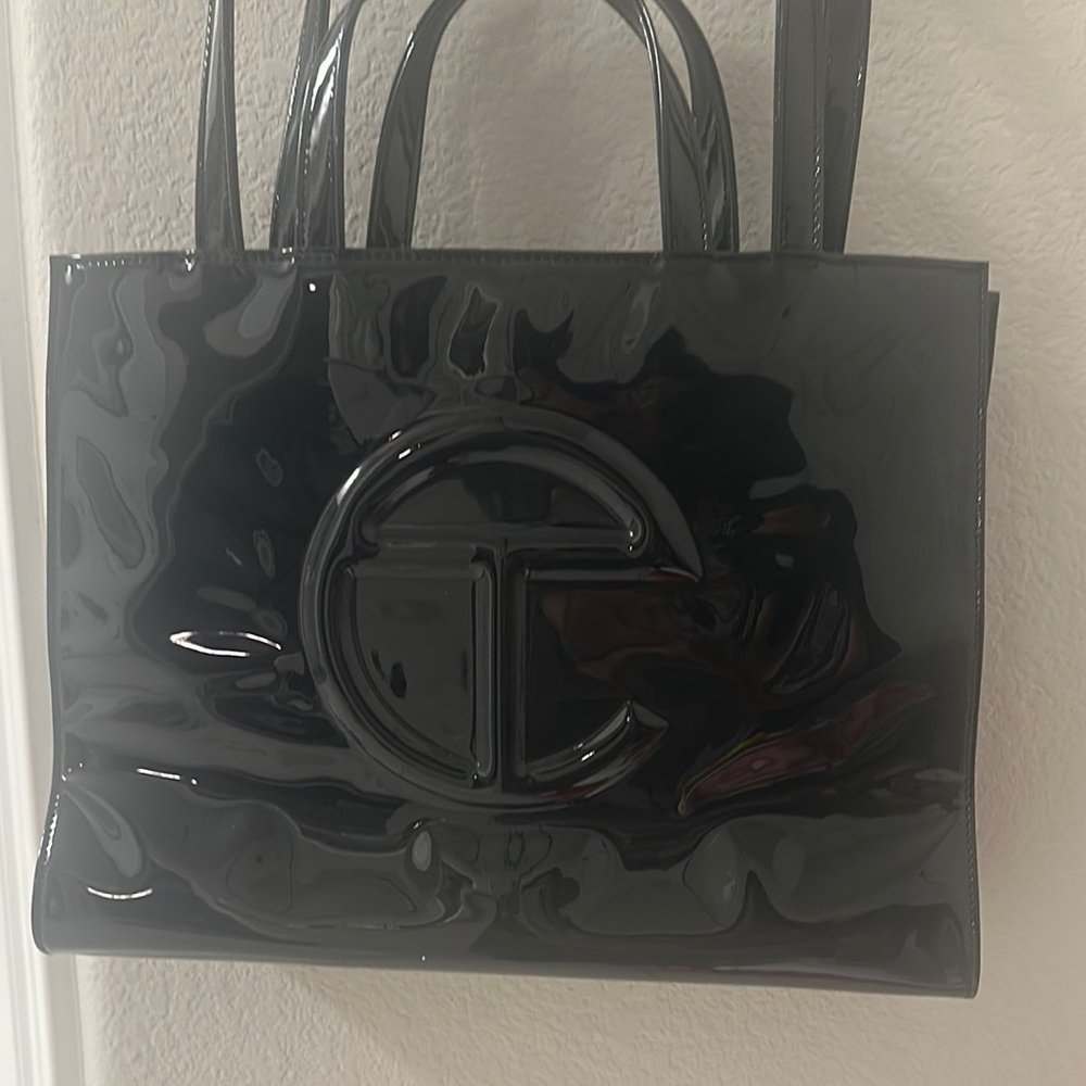 Telfar Black Shopping Bag